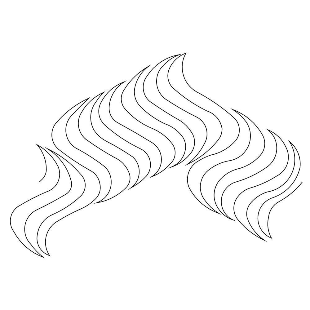 spanish waves pano 001 Digital Pattern Sweet Dreams Quilt Studio